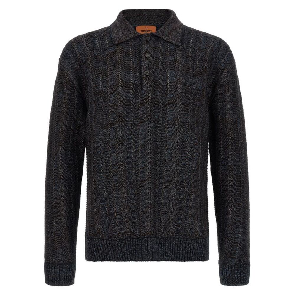 Missoni Multicolor Viscose Men's Cardigan